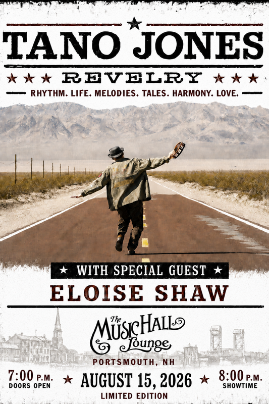 The Music Hall Lounge Limited Edition Show Poster - Numbered and Autographed