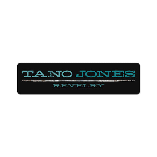 Tano Jones Revelry Small Black Sticker